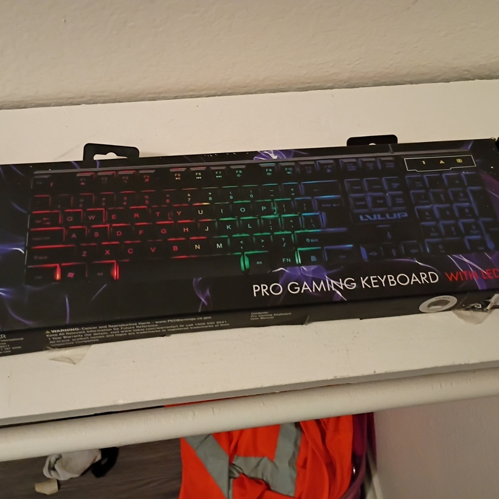 RGB Backlit Pro Gaming Keyboard